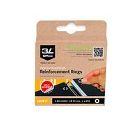 3L Fr 8214-500- Boite de 500 Œillets de renforcement -PP transparent