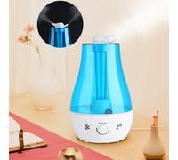 3L Humidificateur d'air à ultrasons avec réservoir d'eau de grande capacité, diffuseur d'huiles aromatiques, avec veilleuse LED - idéal pour le bureau, la chambre à coucher ou la chambre de bébé