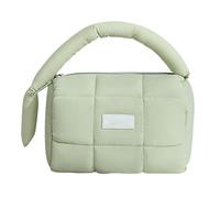 3l Large Capacity Makeup Bag, Puff Shape Cosmetic Bag, Waterproof Travel Makeup Organizer, Portable Makeup Pouch, Travel Toiletry Bag for Daily Use Or Travel Material: Nylon, Violet, Pink, Green