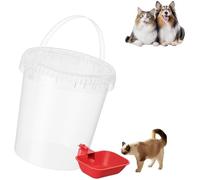 3l Large Capacity Silent Automatic Pet Water Dispenser for Cats and Dogs, Auto Feeding Water Bucket, Pet Watering System for Dogs & Cats(3 liters)