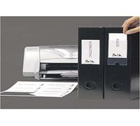 3L Sachet de 24 porte-étiquettes adhésifs imprimables 55x102 mm