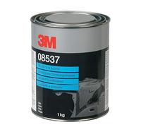 3M 08537 Mastic à la Brosse avec Pinceau Plat en Nylon 8540 Gris 1 l