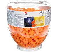 3M 1100B Pack de rechange de bouchons d'oreille 35 dB à usage unique EN 352-2 500 paire(s) | CASQUE - CASQUE ANTI-BRUIT - BOUCHON