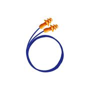 3M 1271 Bouchons d'oreilles réutilisables avec cordelette, 1 paire/emballage de coussinets x50 morceau
