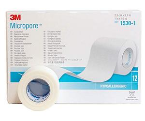 3M 1530-1,12 Micropore Rouleaux