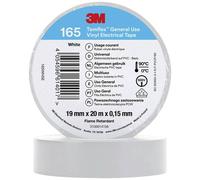 3M 165WH5E Ruban isolant blanc (L x l) 20 m x 19 mm