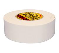 3M 17611-case R3287 Lot de 12 rouleaux de ruban adhésif double couche repulpable résistant Blanc 72 mm x 55 m