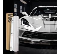 3M 2080 Film de wrapping de voiture - 30 x 152 cm - Film autocollant pour voiture, moto, bateau - Film de protection de peinture 3D avec canaux d'air pour le film (G10 blanc brillant)