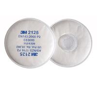 3M 2125 Lot de 10 filtres à particules solides et liquides Type P2R