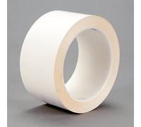 3M 31785-case Lot de 12 rouleaux de ruban adhésif en polyester 850 Blanc 7,6 cm x 72 m 1,9 mm