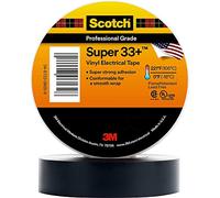 Scotch – Ruban isolant SUPER33+ – noir – 33 m x 25 mm – 1 pc