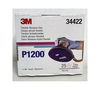 3M 34422 DISQUES ABRASIFS FLEXIBLES P1200 PIÈCES 25