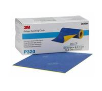 3M Hookit Grippy Sanding Cloth, 139 mm x 114 mm, P320, 35109