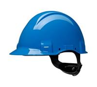 Casque de protection 3M, Uvicator, fermeture Pinlock, non ventilé, diélectrique 440 V, bande de soudure en plastique, bleu, G3001CUV-BB x20 morceau