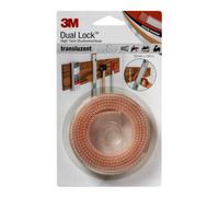 3M 3M Deutschland Bande auto-agrippante fermeture pression 25mmx1,25m, translucide SJ 3560 Quantité:1