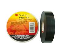 3M Ruban isolant électrique SUPER88-19X20-B noir 20 m x 19 mm 1 pc