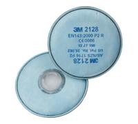 3M 3M Filtre à particules rond avec charbon actif P2R 2128 EN143 réf. 370675/-680/-690 Quantité:20
