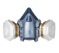 3M 3M™ Kit de media máscara reutilizable, filtro A2P3 R, máscara grande, 50734