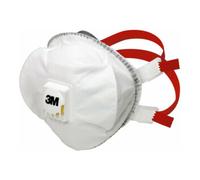 Boîte de 5 masques respiratoires coques jetables série 8835+ FFP3 RD avec soupape - 3M - 7100081542