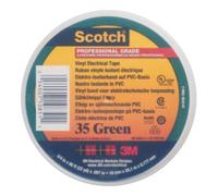3M Scotch 35 Vinyl ruban électrique isolant, vert, 19 mm x 20 m, 0,18 mm x20 morceau