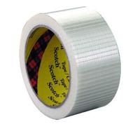 3M 3M Ruban adhésif filament 8959 Transparent, 25 mm x 50 m Scotch Quantité:36