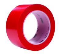 3M 3M Ruban adhésif PVC souple 471 F, Rouge, 25 mm x 33 m Quantité:36