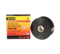 3M 3M Ruban isolant électrique PVC Super 88 38 mm x 33 m noir Quantité:1