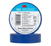 3M 3M Ruban isolant électrique Temflex 165 PVC 19 x 20 mm bleu Quantité:1