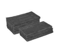 3M 3M SCOTCH -BRITE Tampons en nylon, jeu de 25 pièces Durable Flex, 114x228 mm, Structure du nylon: 1000 Quantité:25