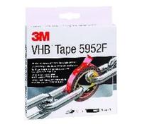3M 3M VHB Ruban adhésif double-face noir 5952F 12m x 33m Quantité:6