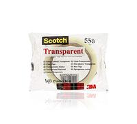 3M 41115 Ruban Adhésif Scotch Transparent Résistant 19 mm x 66 m Blanc