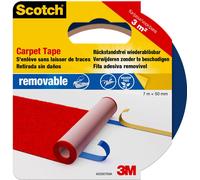 Scotch Ruban adhésif double face pour moquette 50 mm x 7 m – 1 rouleau