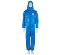 3M 4532+ Vêtements de protection 5/6, SSMMS polypropylène 52g / m2, AR (résistant à l'alcool), bleu, taille M