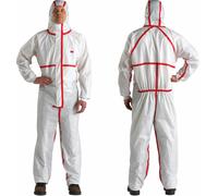 3M™4565 - Combinaison de Protection à Capuche - Catégorie III, Type 4/5/6 Blanc Taille L