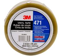 3M Ruban adhésif PVC 471F 471T5033 Transparent 33 m x 50 mm 1 pièce