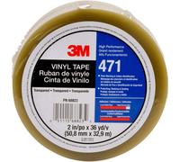 3M Ruban adhésif PVC 471F 471T5033 Transparent 33 m x 50 mm 1 pièce