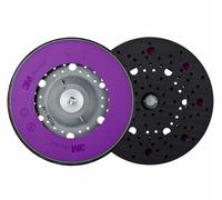 3M™51125 1x Bloc Support Plaque 150mm Hookit™ Universel Multihole Klett Doux