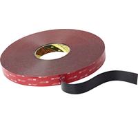 3M 5925F/2533 Ruban adhésif double-face noir (L x l) 33 m x 25 mm Noir G