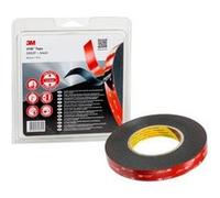 3M VHB ruban adhésif 5952F, noir, 19 mm x 11 m, 1,1 mm, blister x1 morceau