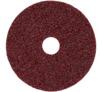 3M Disque abrasif en non-tissé Scotch Brite SC-DH D. 115 mm moyen rouge avec centra Quantité:1