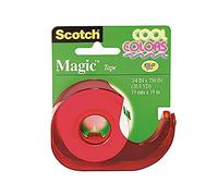 3M 62042 Scotch Cool Dévidoir avec Ruban adhésif magic Rouleau 19 mm x 19 m
