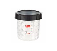 3M 7100074831 16001 PPS 650 ML Mix Cup 4 Box of 2 Sets, Multicolore, unique