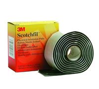 3M 80000 80610833727 Scotchfil Ruban mastic élastomère isolant électrique 1.5 m Noir