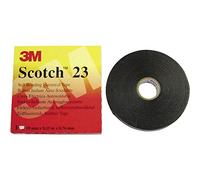 3M 80012 HT002001309 Scotch 23 Ruban élastomère isolant électrique Noir