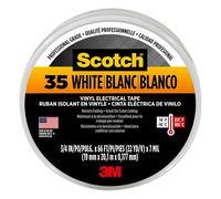 3M Ruban adhésif Scotch 35 19 mm x 20 m Blanc