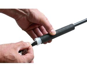 3M 8429.9 Gaine thermorétractable à froid, EPDM, noir, 32,2/67,8 mm, 229 mm x10 morceau