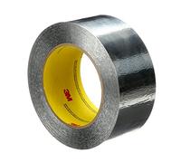 3M 85317-case Lot de 12 rouleaux de ruban adhésif en feuille d'aluminium Argenté 72 mm x 55 m 4,6 mm