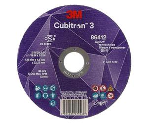 3M 87963 - Schneidscheibe - Metall - Ceramic fibre - 12250 RPM - Rund - 2,22 cm (7100303995)