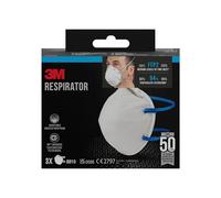 3M Masque anti-poussière 8810 – FFP2 sans soupape – Blanc, lot de 3