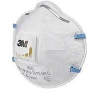 3M 8822 FFP2 Lot 10 masques filtrants avec valve